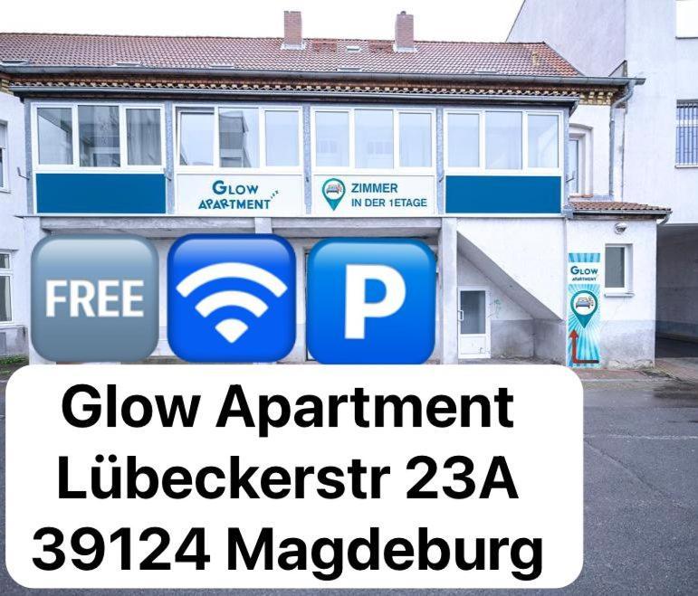 Glow Apartment Магдебург Экстерьер фото
